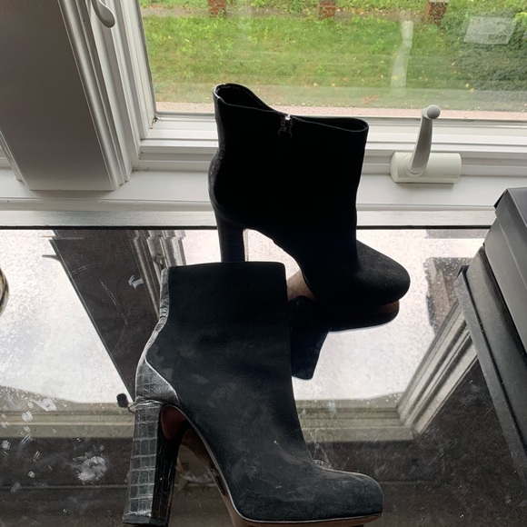 Leather Booties - Picture 2 of 2